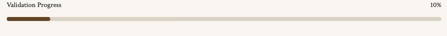 DaisyUI Progress Bar